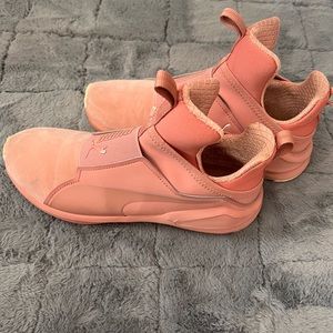 Pink Puma Sneakers Size 8 Worn a handful of times